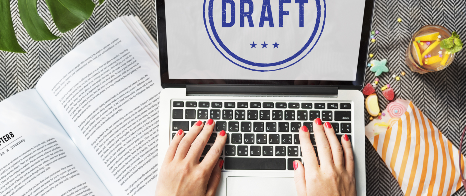 Draft Design Line Outline Sketch Style Graphic Concept